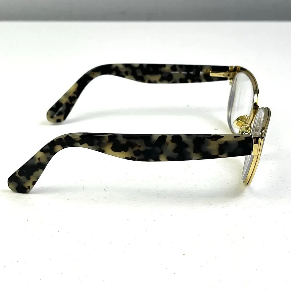 Kate Spade Eyeglasses Frame Jaydee Black Gold/Tortoise Cat Eye 140 Hard Case